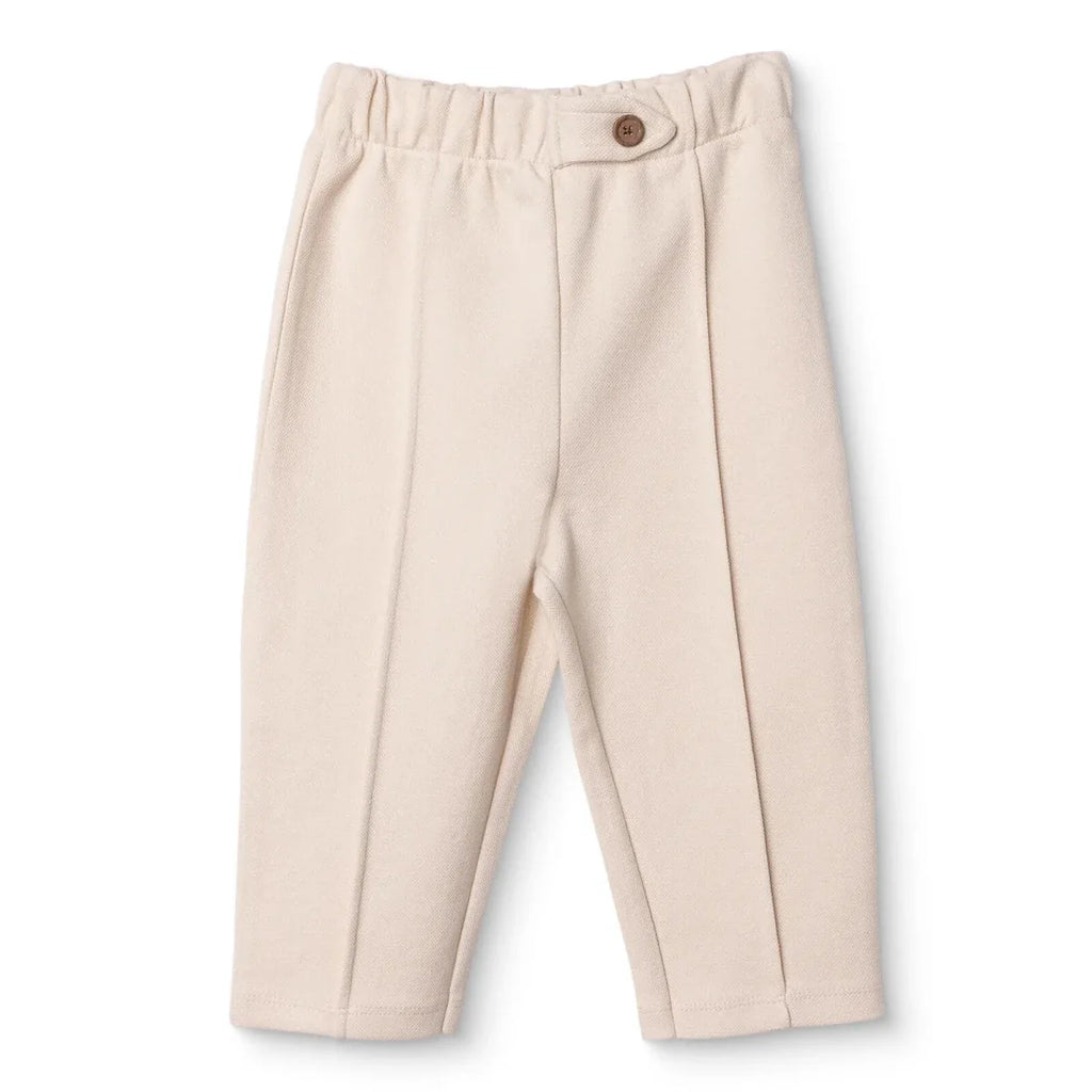 HelloBaby Boys Trousers Buttoned Smart Line Full Length - Ecru