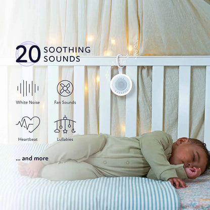 Zello Portable White Noise Machine & Nightlight Baby Sleep Aid