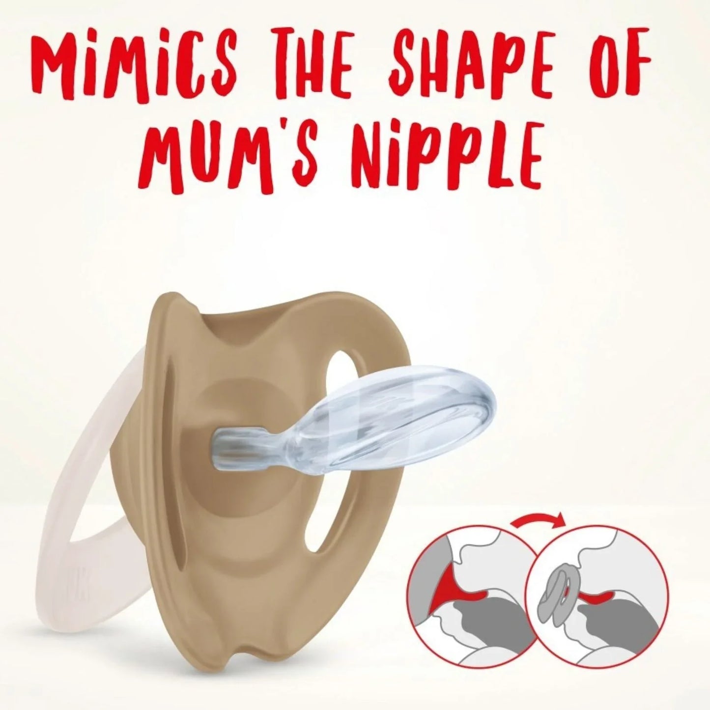 NUK Star Day & Night Soother 6-18 months Pack of 2 - Blue