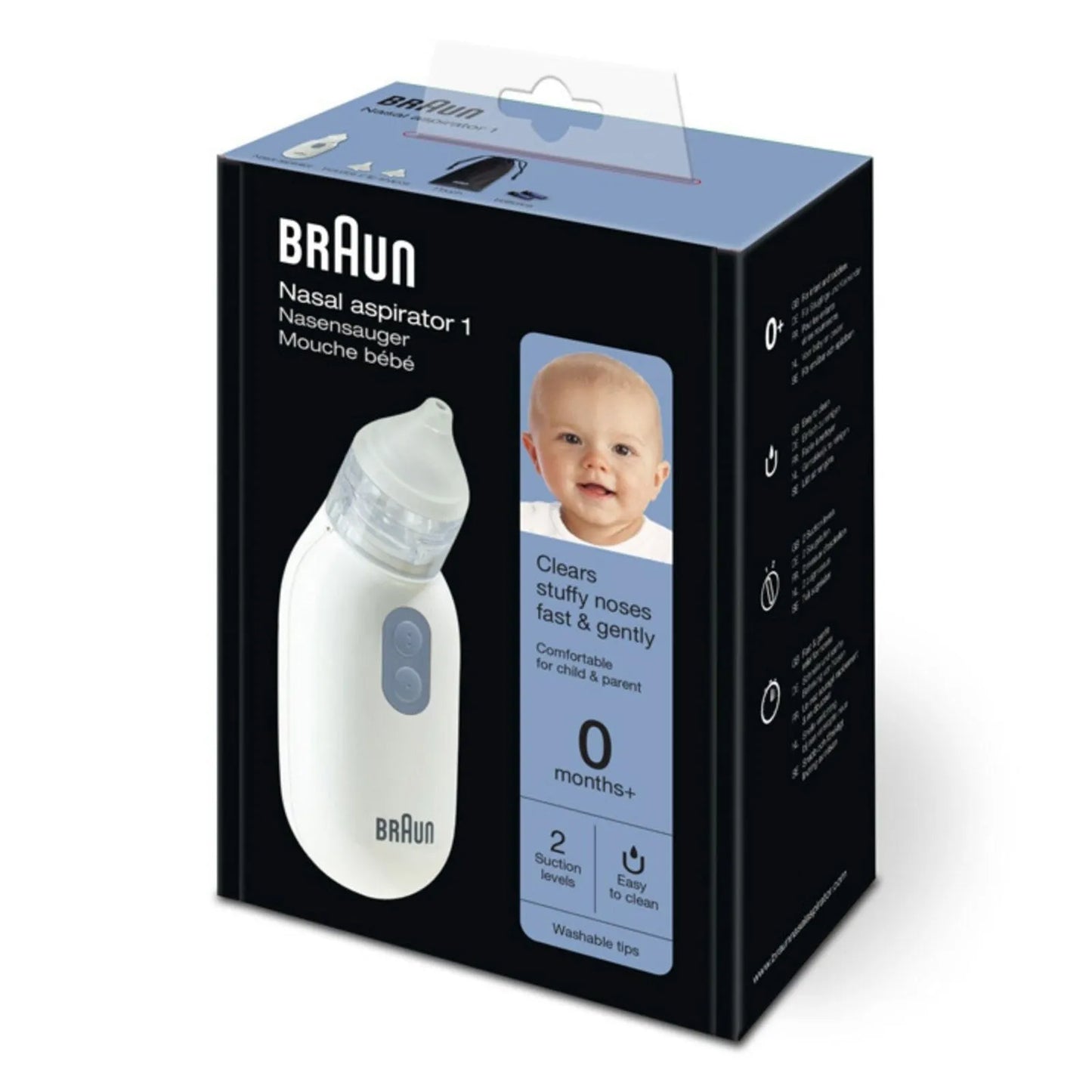 Braun BNA 100 EU Nasal Aspirator 0 M+ White