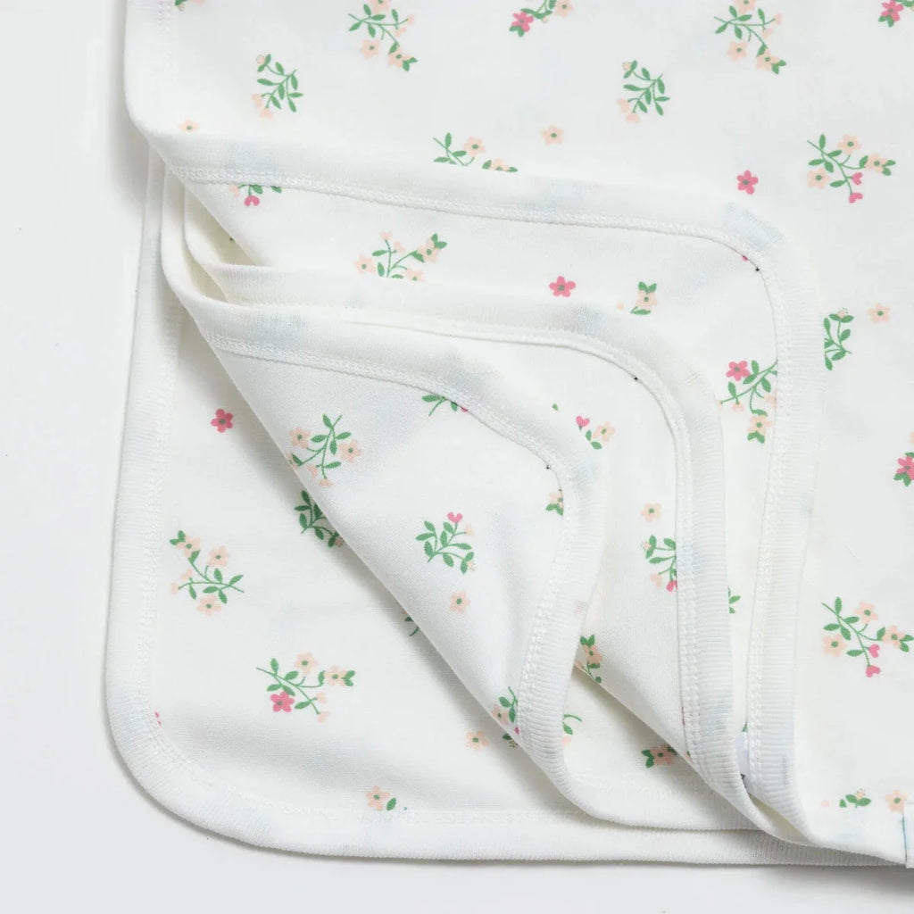 Little Dreams Girls Cotton Jersey Blankets - Ecru