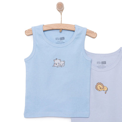 HelloBaby 2 Pcs Athlete - Light Blue