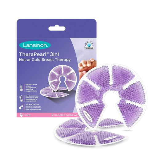 Lansinoh TheraPearl 3-in-1 Breast Therapy Pads 2 pcs