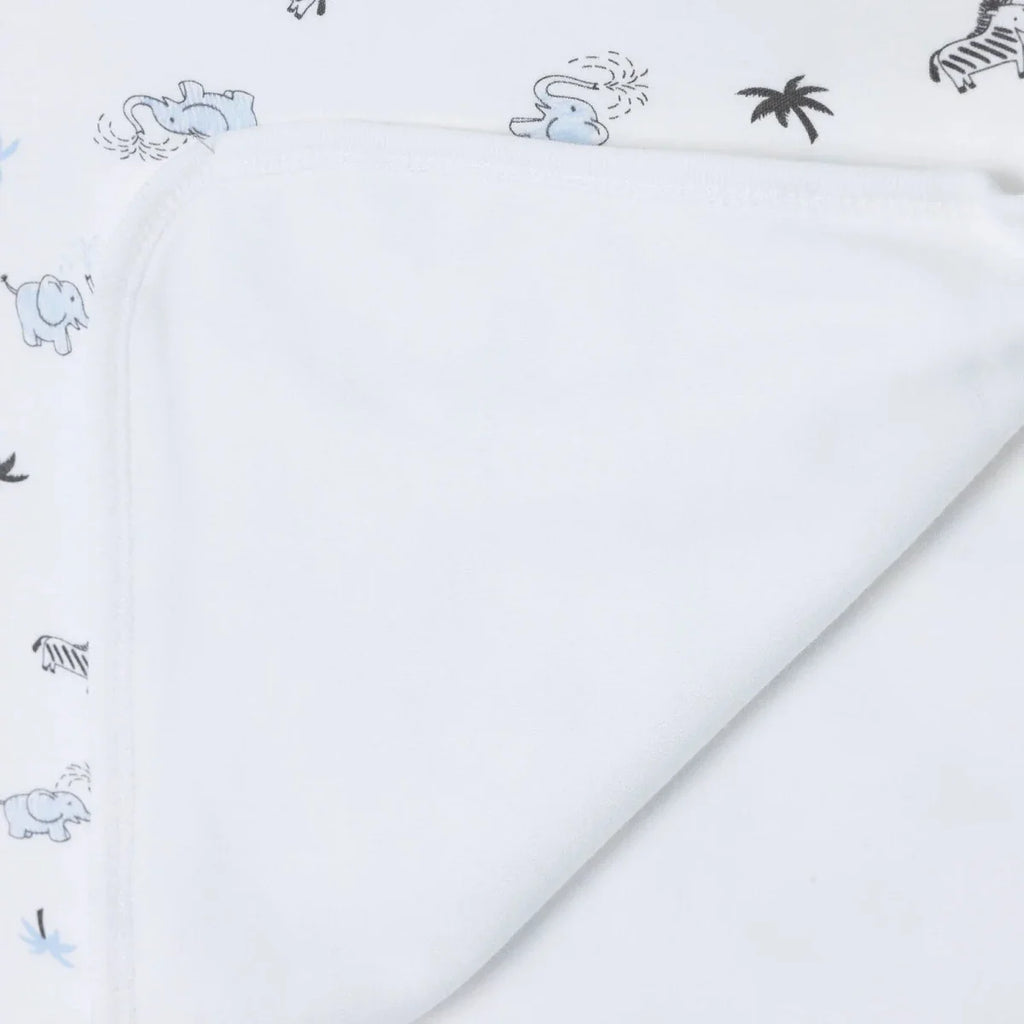 Bebecix Animal Print Jersey Baby Blanket (80 x 90 cm)