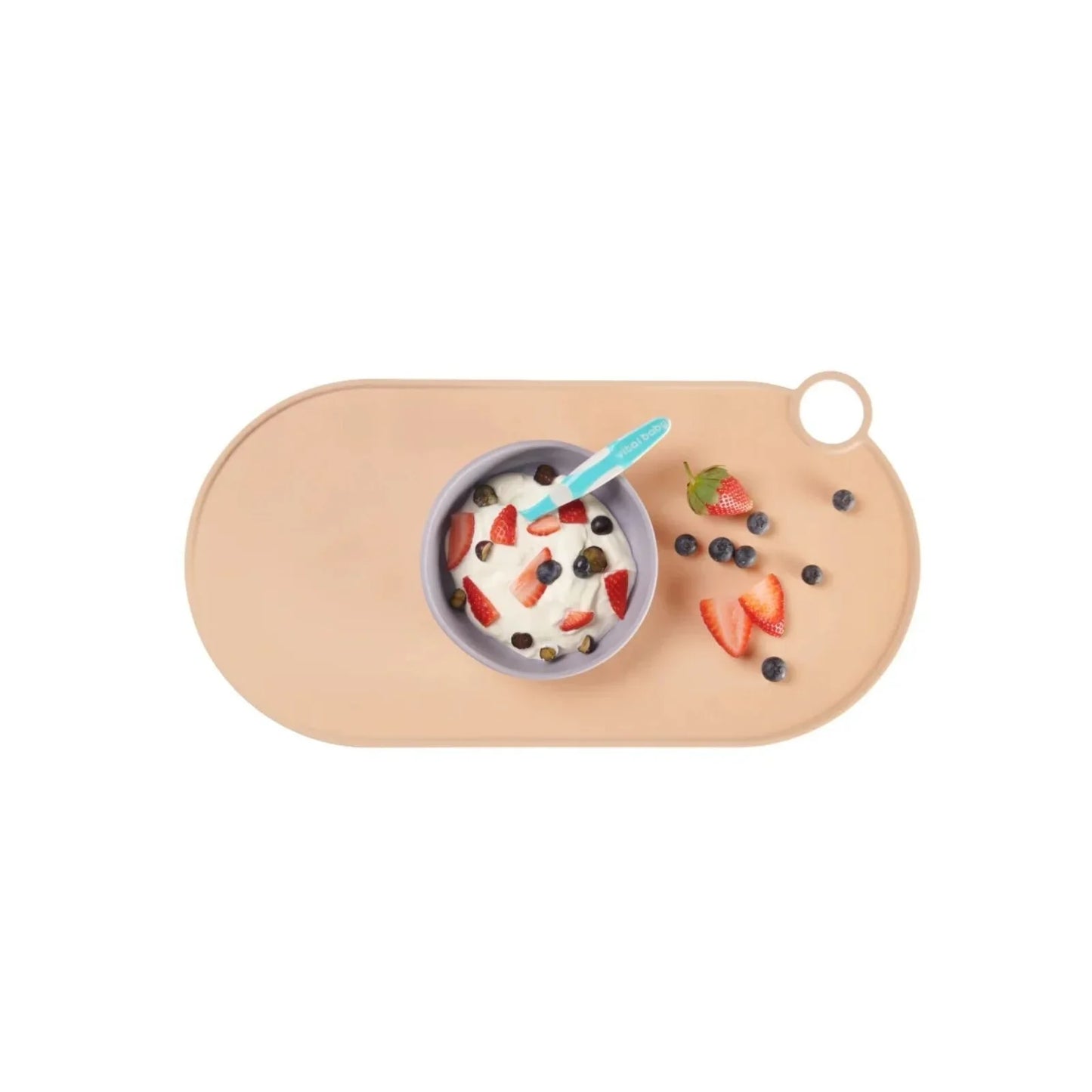 Vital Baby Nourish Silicone Grippy Mat - Sweet Butterscotch