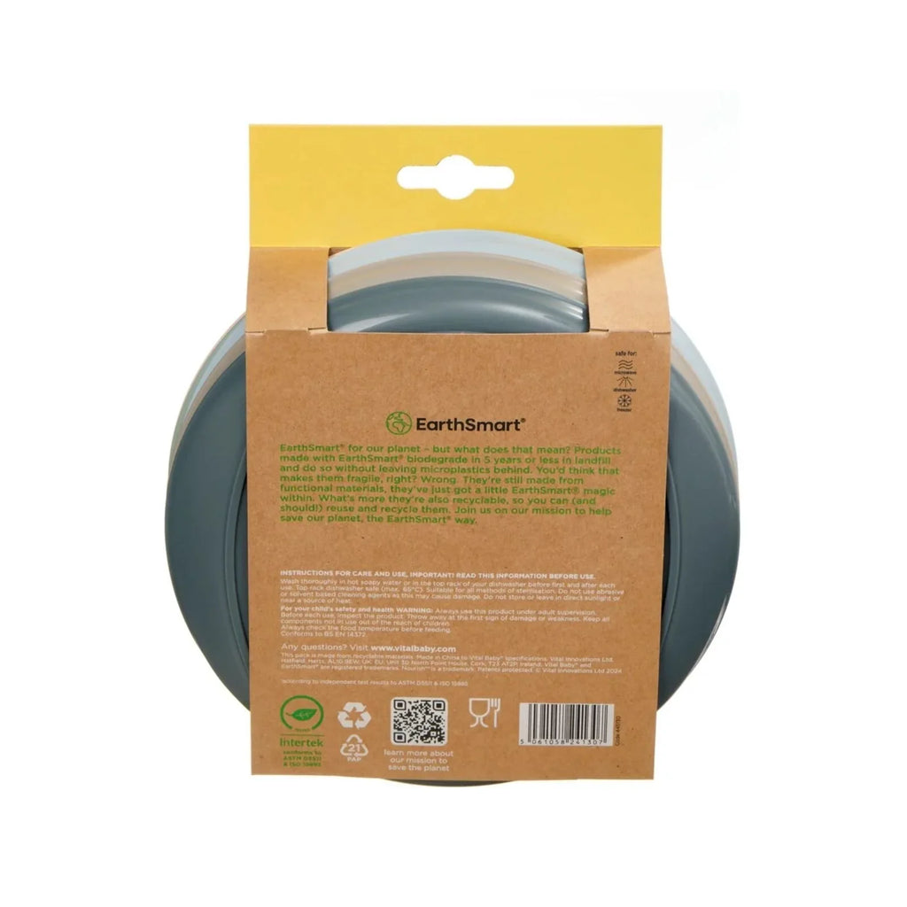 Vital Baby Nourish Perfectly Simple Plates Pack of 5