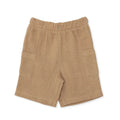 HelloBaby Boys Muslin Shorts - Brown