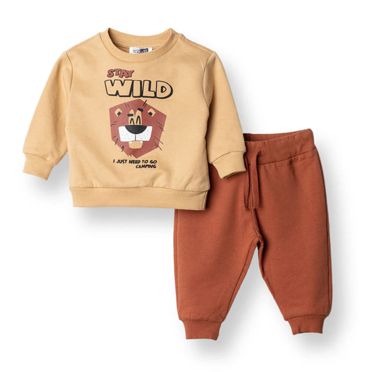 HelloBaby Jogging Set - Beige