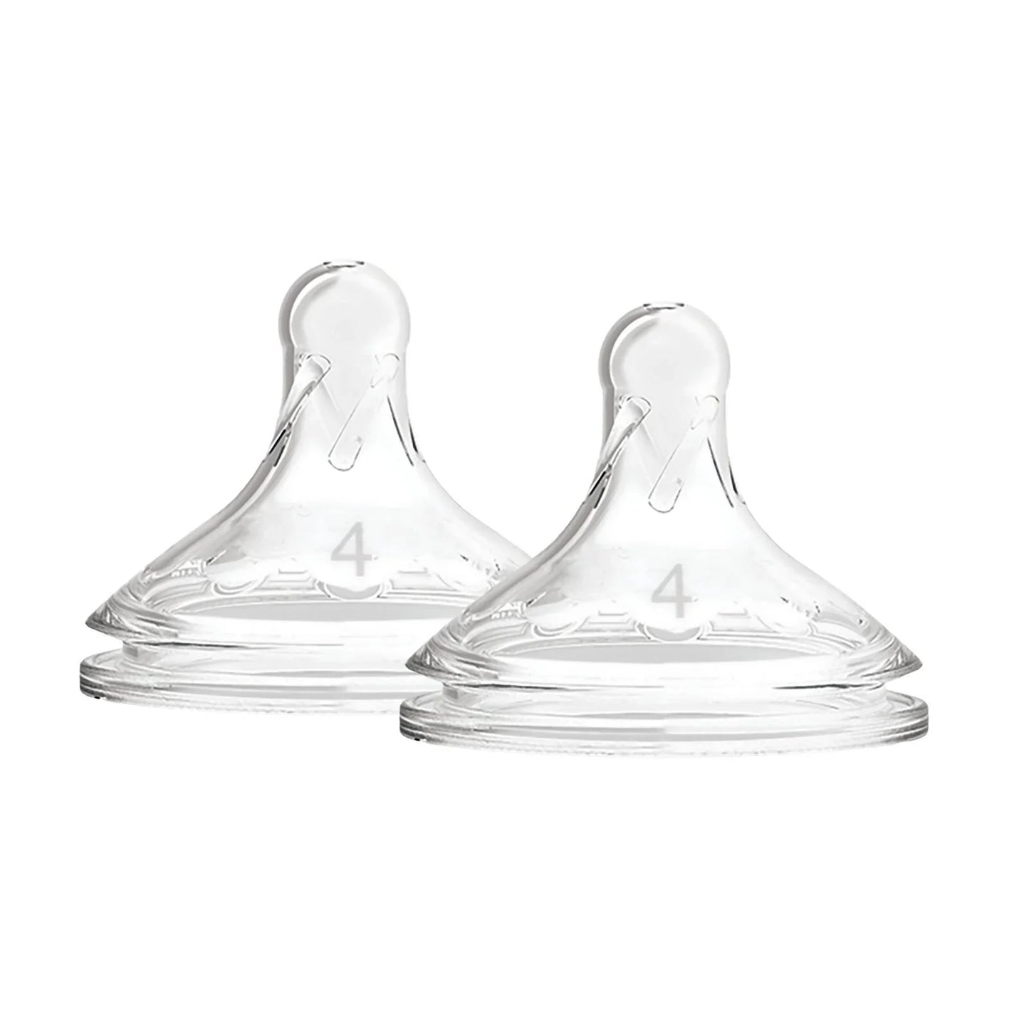 Dr. Brown's Options+ Baby Bottle Teats Level 4 Wide Neck 9+ months Pack of 2