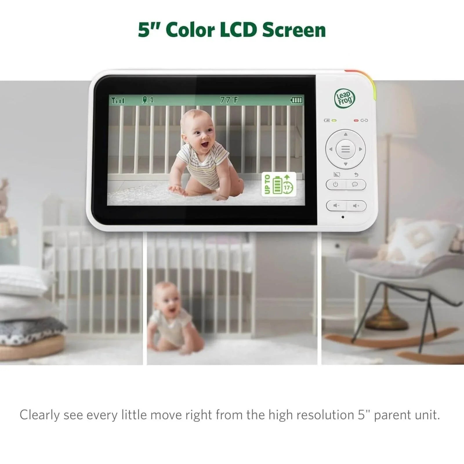 LeapFrog LF2415 5" Night Light Video Monitor