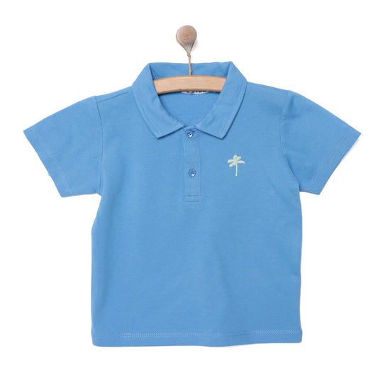 HelloBaby Baby Shark Boy T-shirt - Light Blue