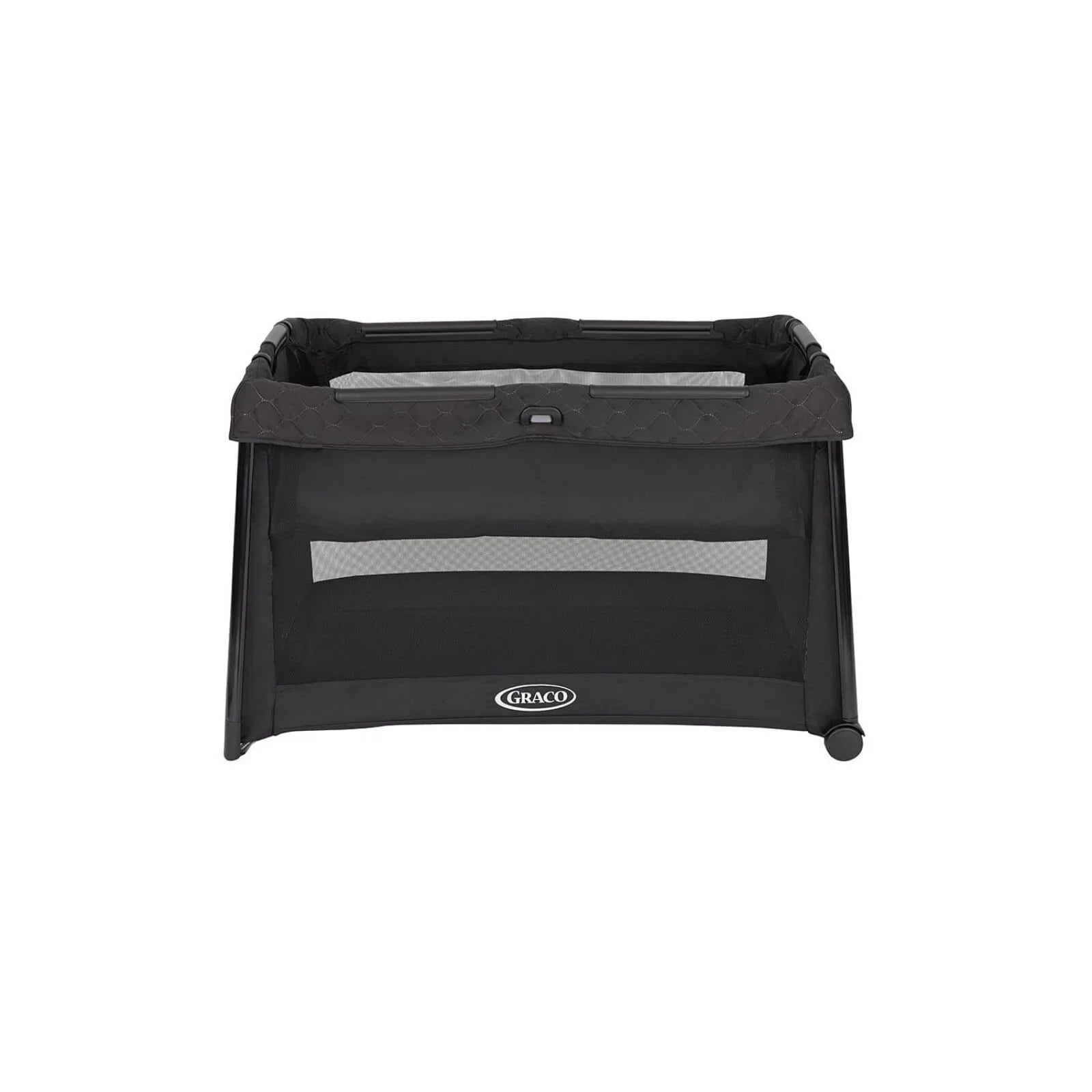Graco FoldLite LX with Bassinet Travel Cot - Midnight