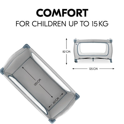 Hauck Sleep N Play Go Plus - Dusty Blue