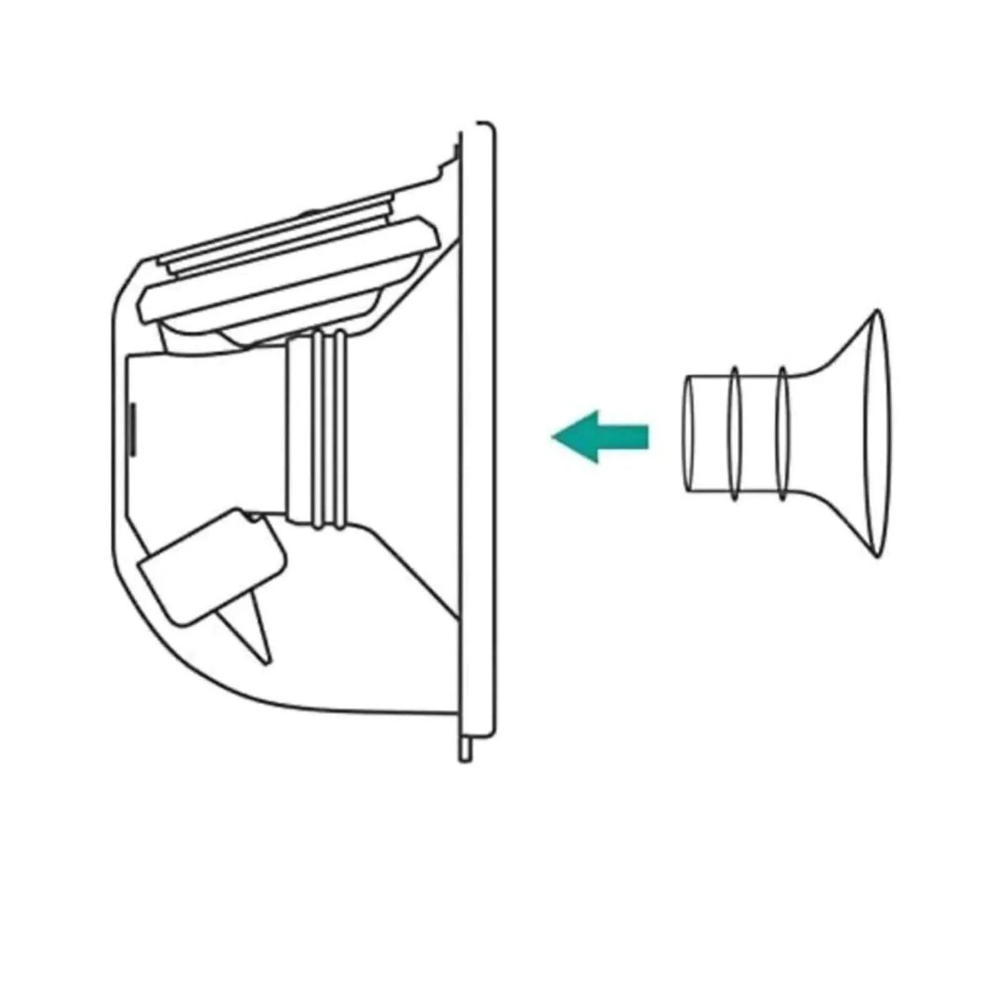 Fraupow Silicone Pump Insert 13mm