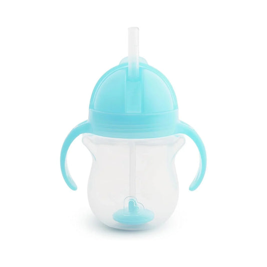 Munchkin Click Lock Tip & Sip Weighted Straw Cup 207ml - Blue