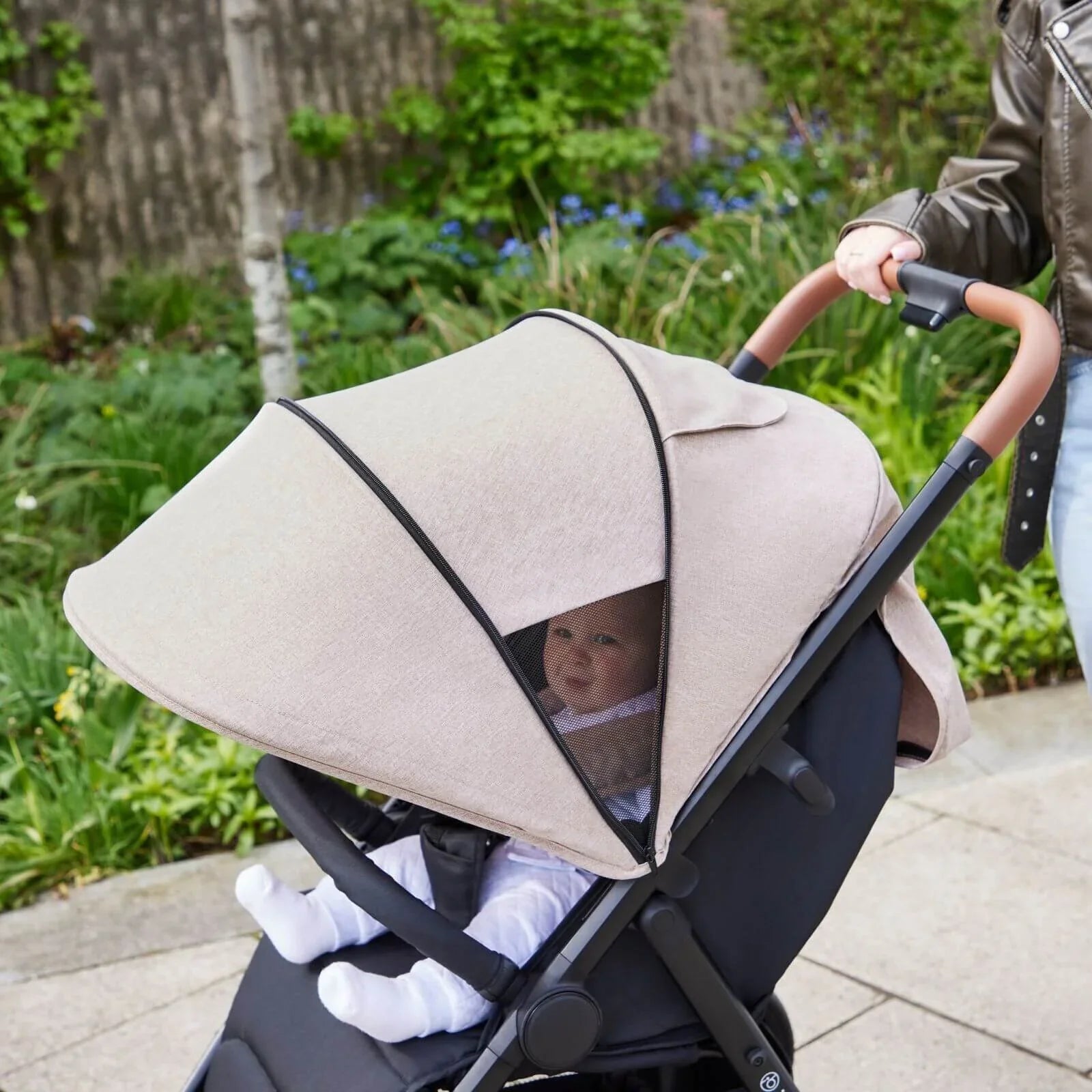 Ickle Bubba Stomp Stride Max Stroller - Charcoal Grey
