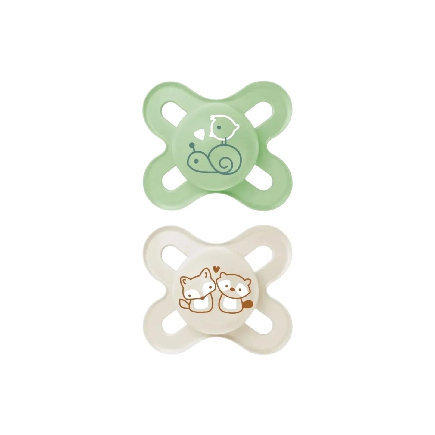 MAM Original Start Soother Unisex 0-2 months Pack of 2