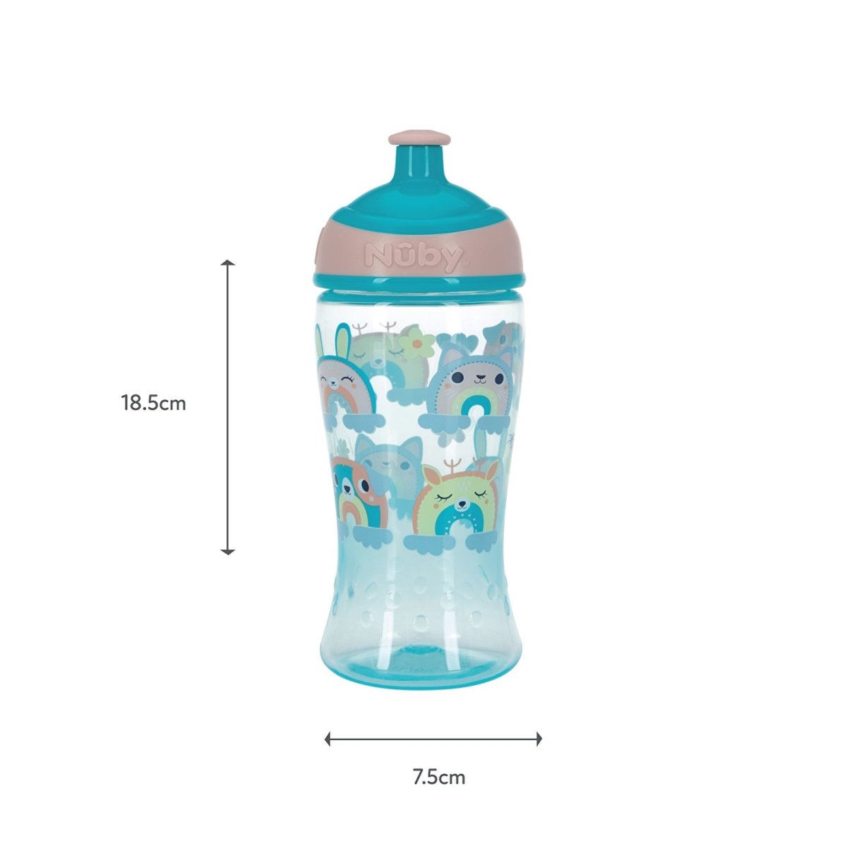 Nuby Super Slurp Twin Pack - Multicolour