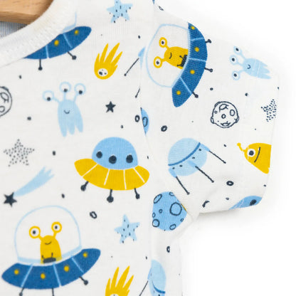 HelloBaby Baby Boy Short Sleeve  Body - White