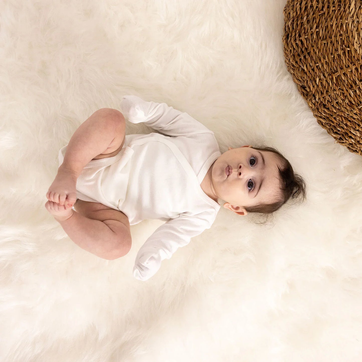 HelloBaby Bodysuit - Ecru