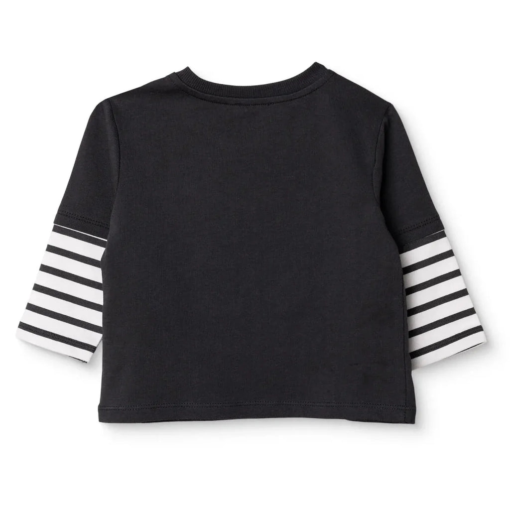HelloBaby Long Sleeve Loopback Baby T-Shirt (6-9 Months to 4-5 Years)