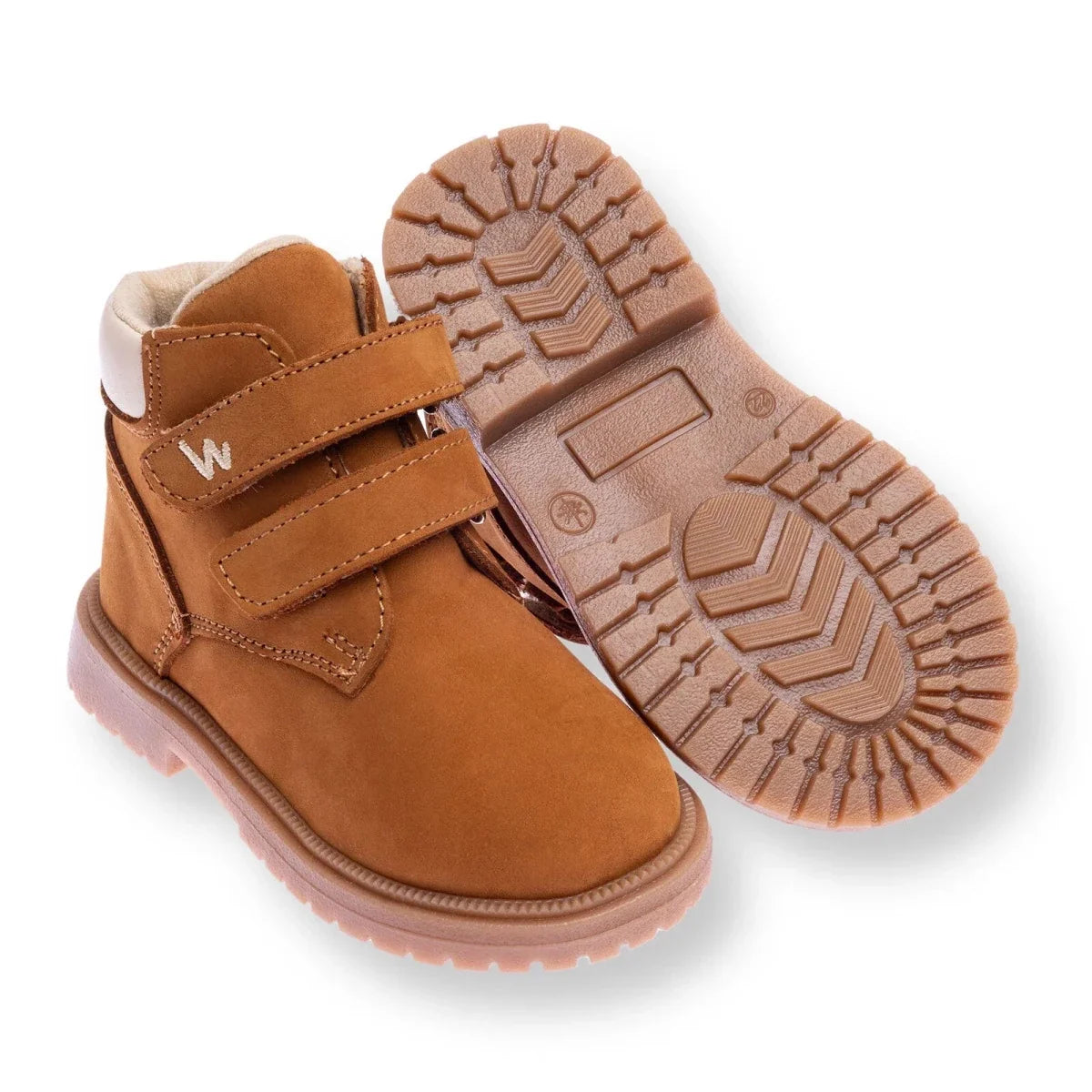 BabyWalk Touch-Fastening Leather Baby Boots (UK 5.5 to 8.5)