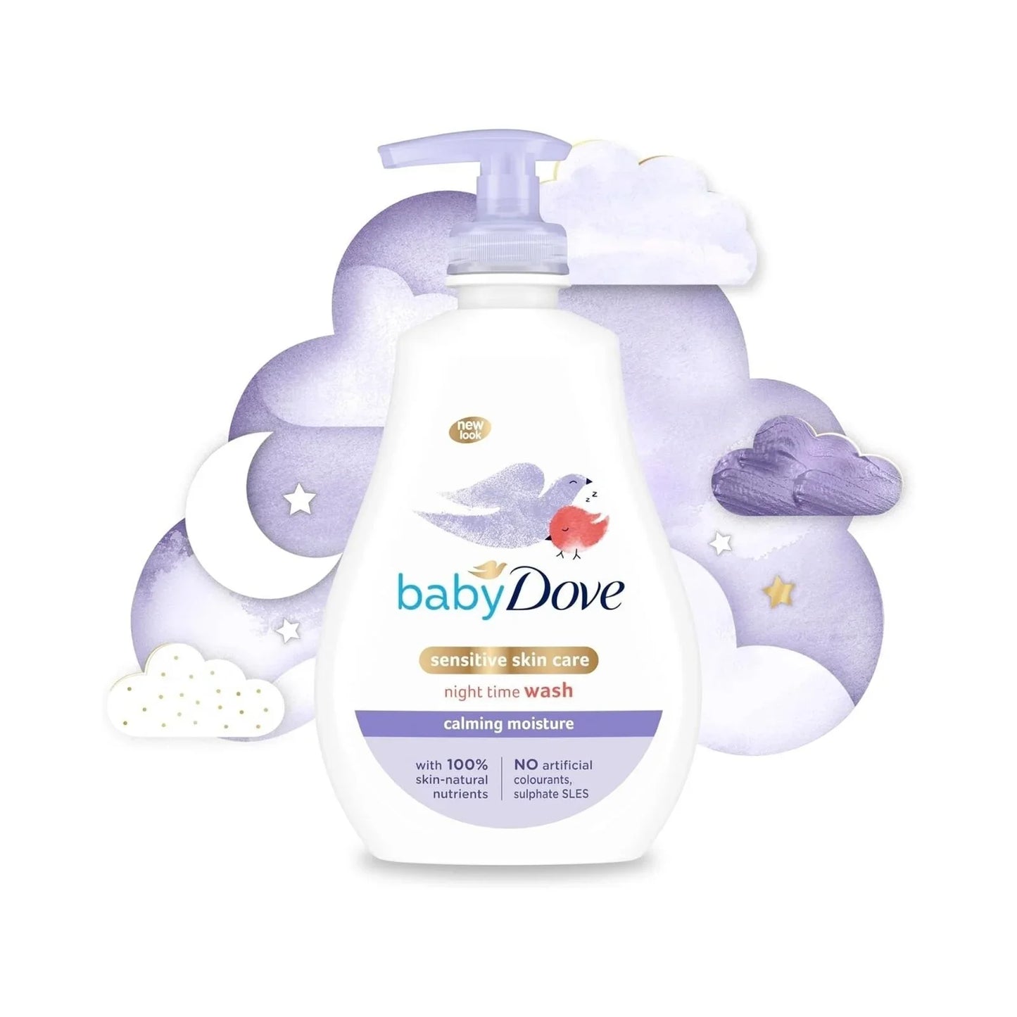 Dove Baby Calming Moisture Night Time Sensitive Wash 400ml