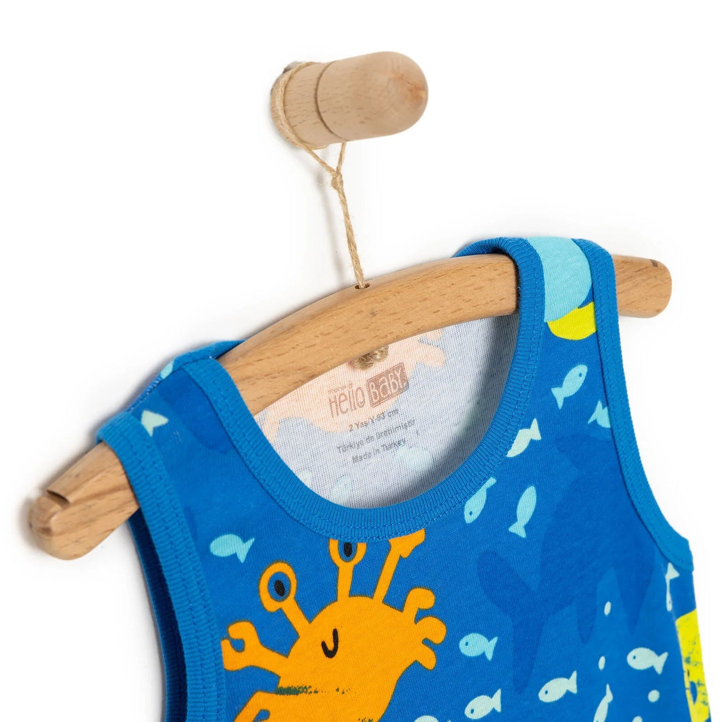 HelloBaby Boy Athlete Bodysuit - Navy Blue