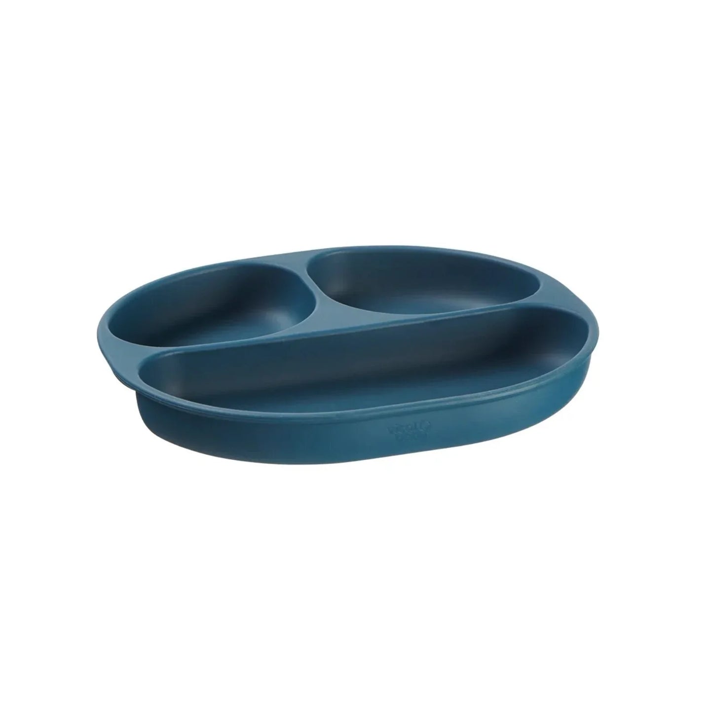 Vital Baby Nourish Silicone Suction Plate - Moody Blue
