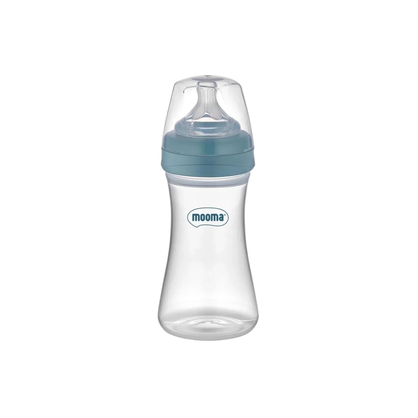 Mooma Kindy Bottle Fast Flow 18+ months 250ml - Ball Blue