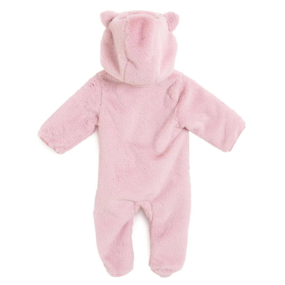 HelloBaby Plush Fleece Baby Pramsuit with Feet (3 Months to 12 Months)