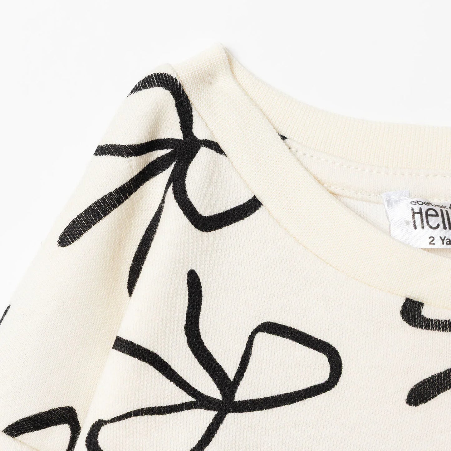 HelloBaby Jogging Set - Ecru Printed