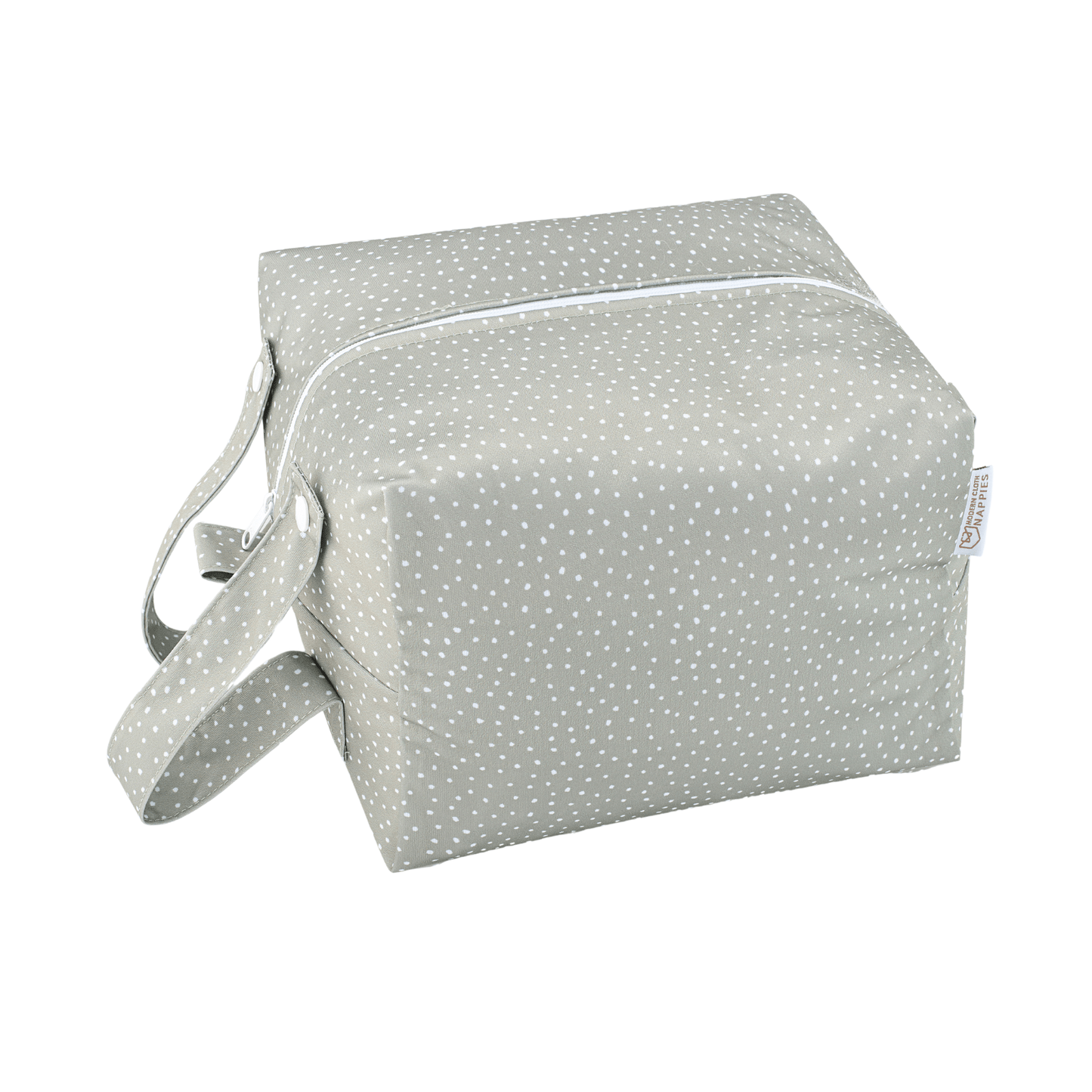 Cloth Nappy Pod - Dottie Sage
