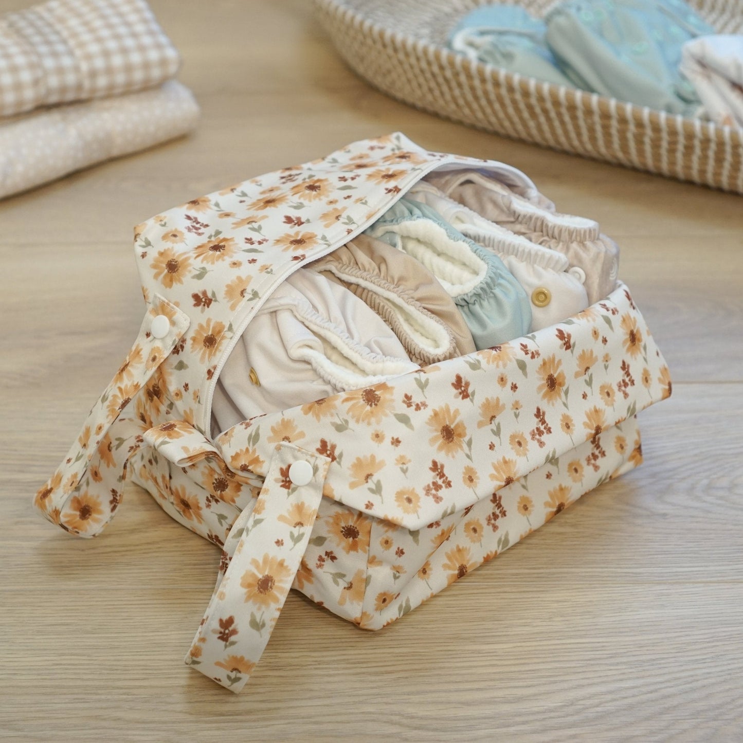 Cloth Nappy Pod - Meadow