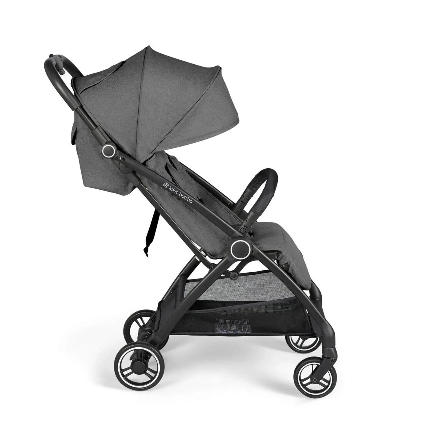 Ickle Bubba Aries Autofold Stroller - Graphite Grey