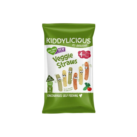 Kiddylicious Veggie Straws Multi 9+ months 48g (4x12g)
