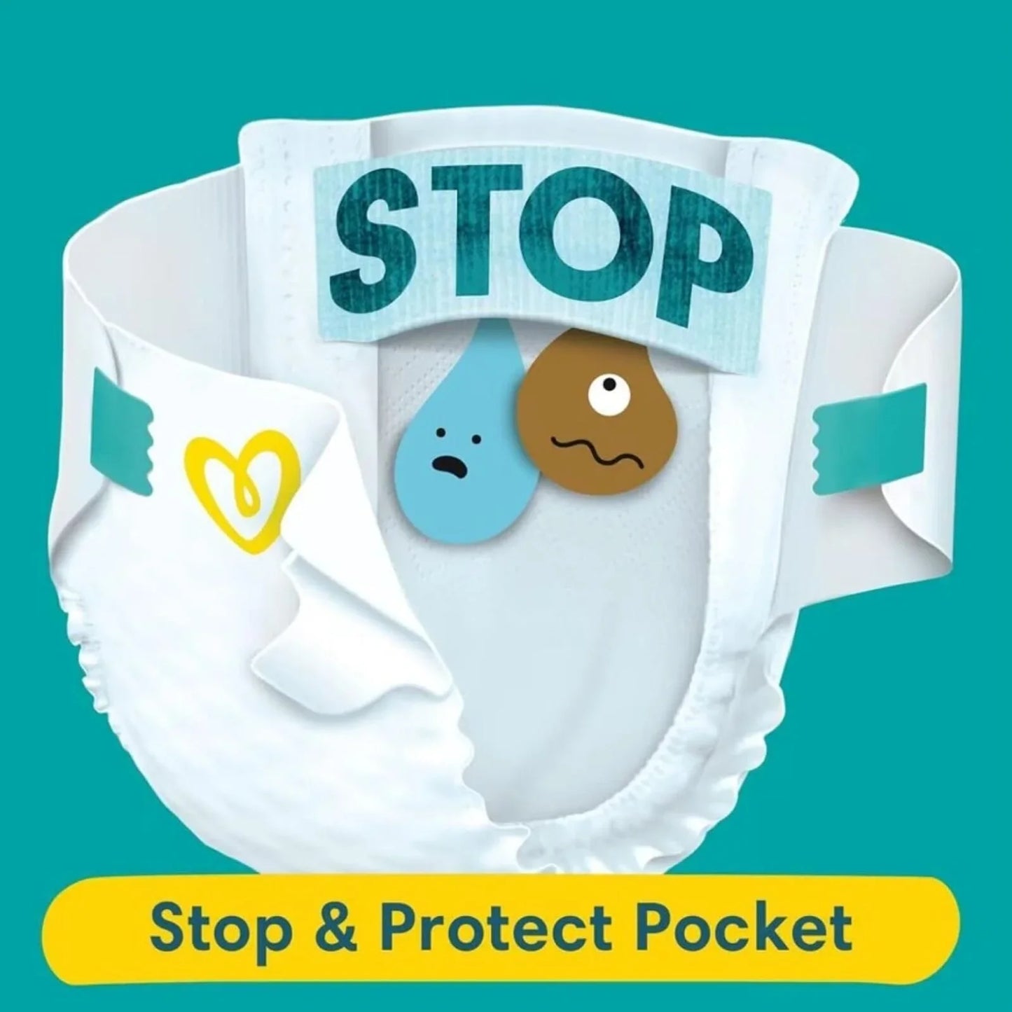 Pampers Baby Dry Size 3 Jumbo Pack - 98 nappies