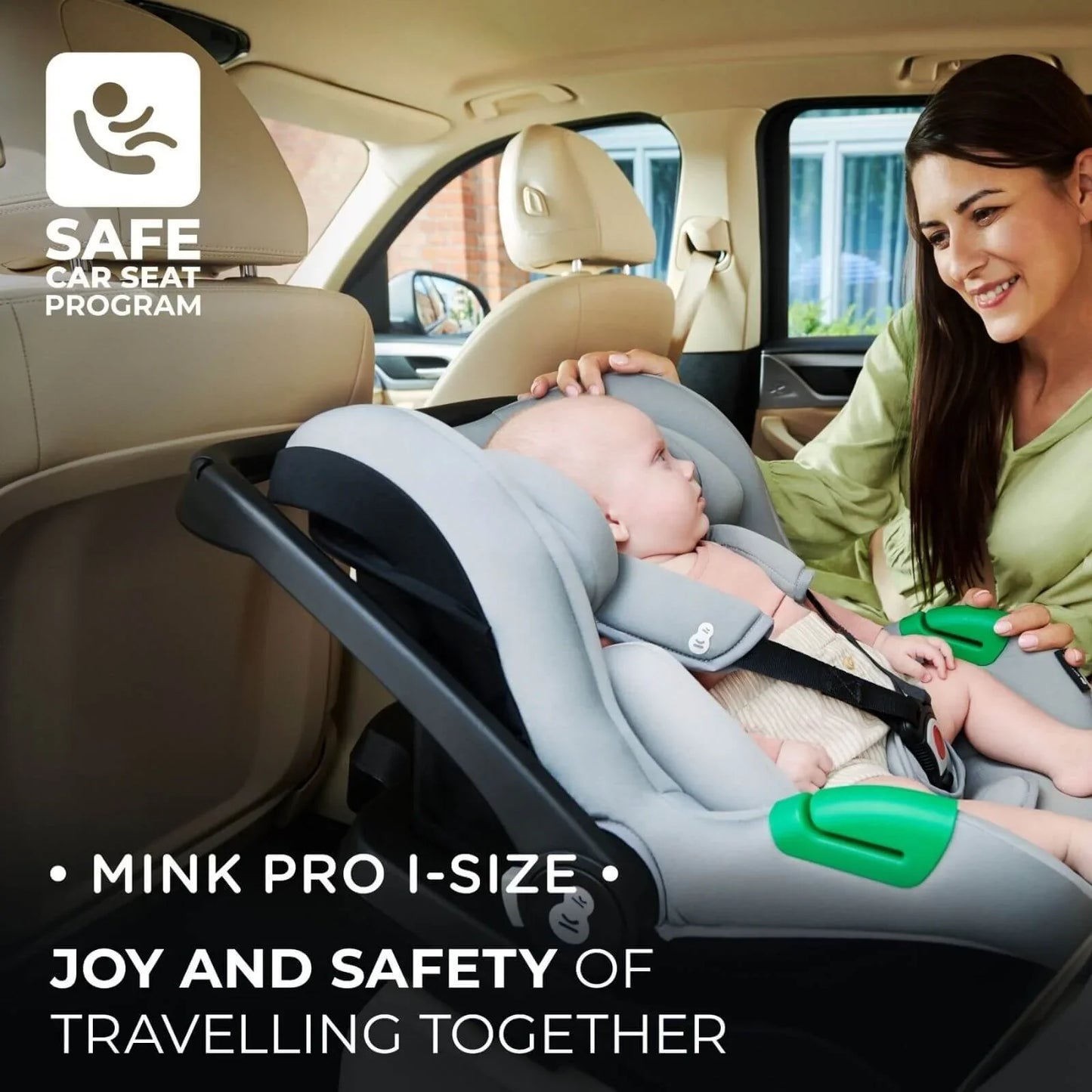 Kinderkraft Newly Mink Pro 4-in-1 Travel System - Classic Black