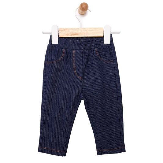 HelloBaby Girl Leggings - Indigo