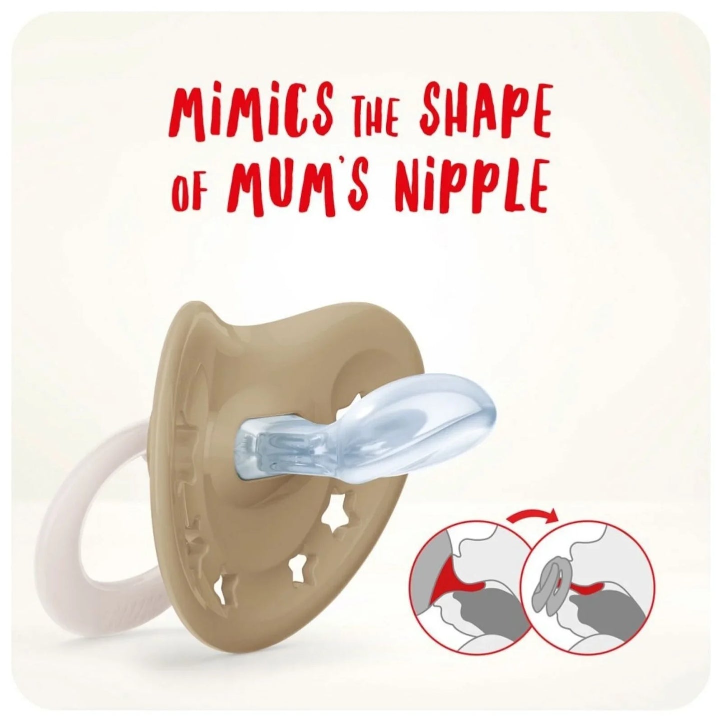 NUK Signature Silicone Soothers 0-6 months - Night Blue