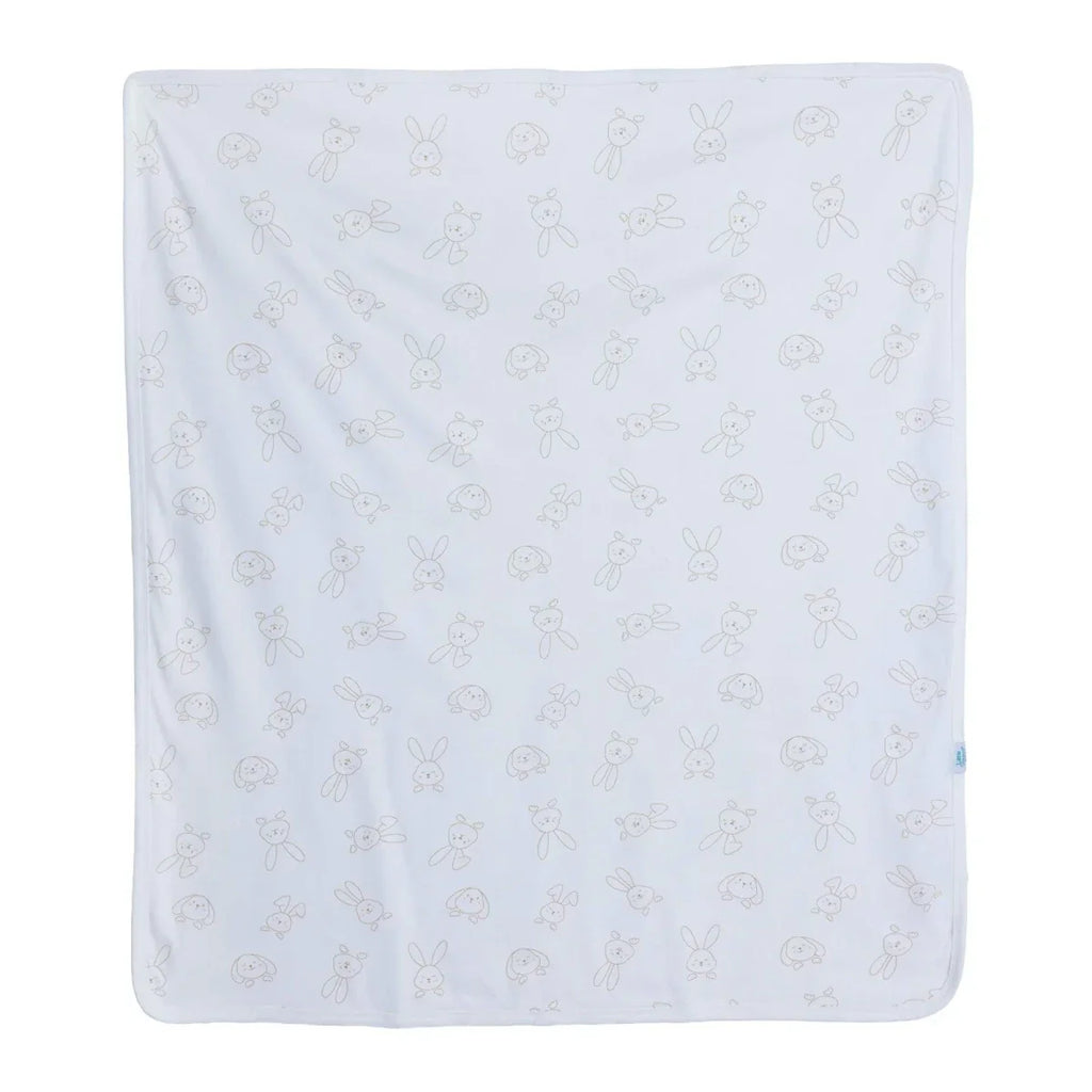 Little Dreams Girls Cotton Jersey Blankets - Ecru