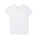 HelloBaby Unisex Undershirt Crew Neck Short Sleeve - White