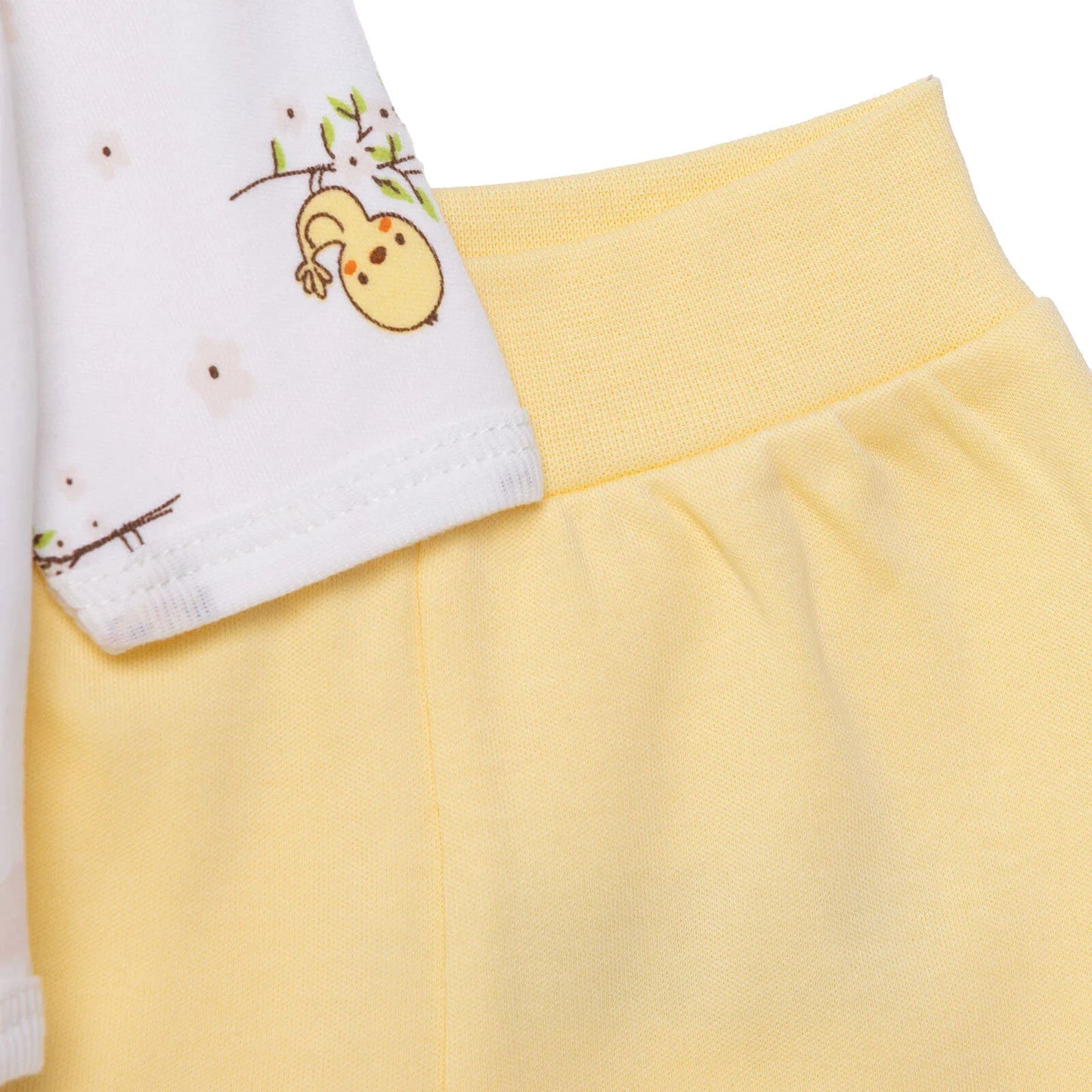 HelloBaby Newborn Body-Footless Bottom - Ecru