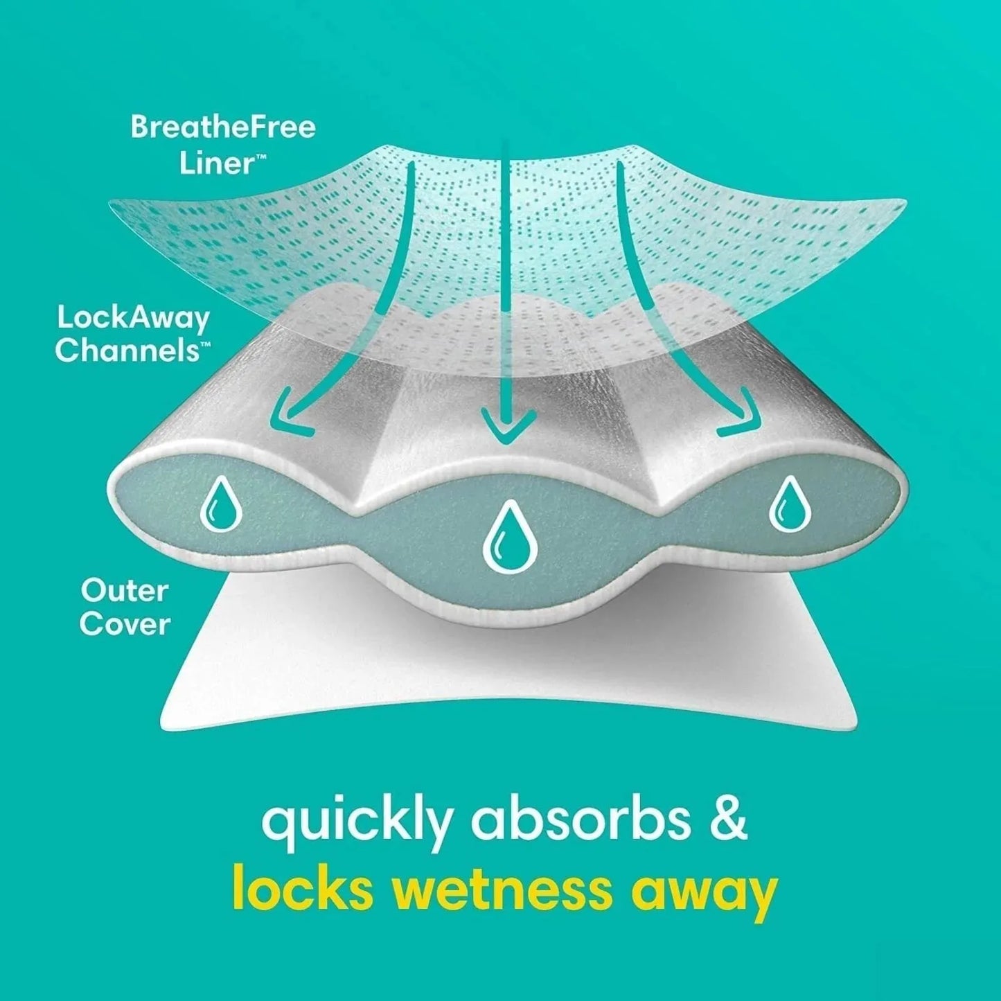 Pampers Baby Dry Size 5 - 23 nappies