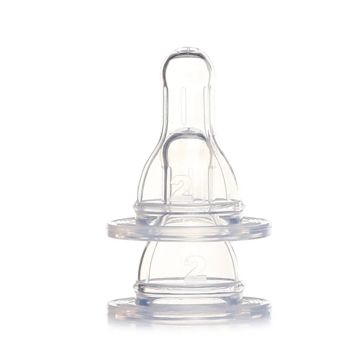 baby plus Anti Colic Bottle Teat Level 2 Pack of 2