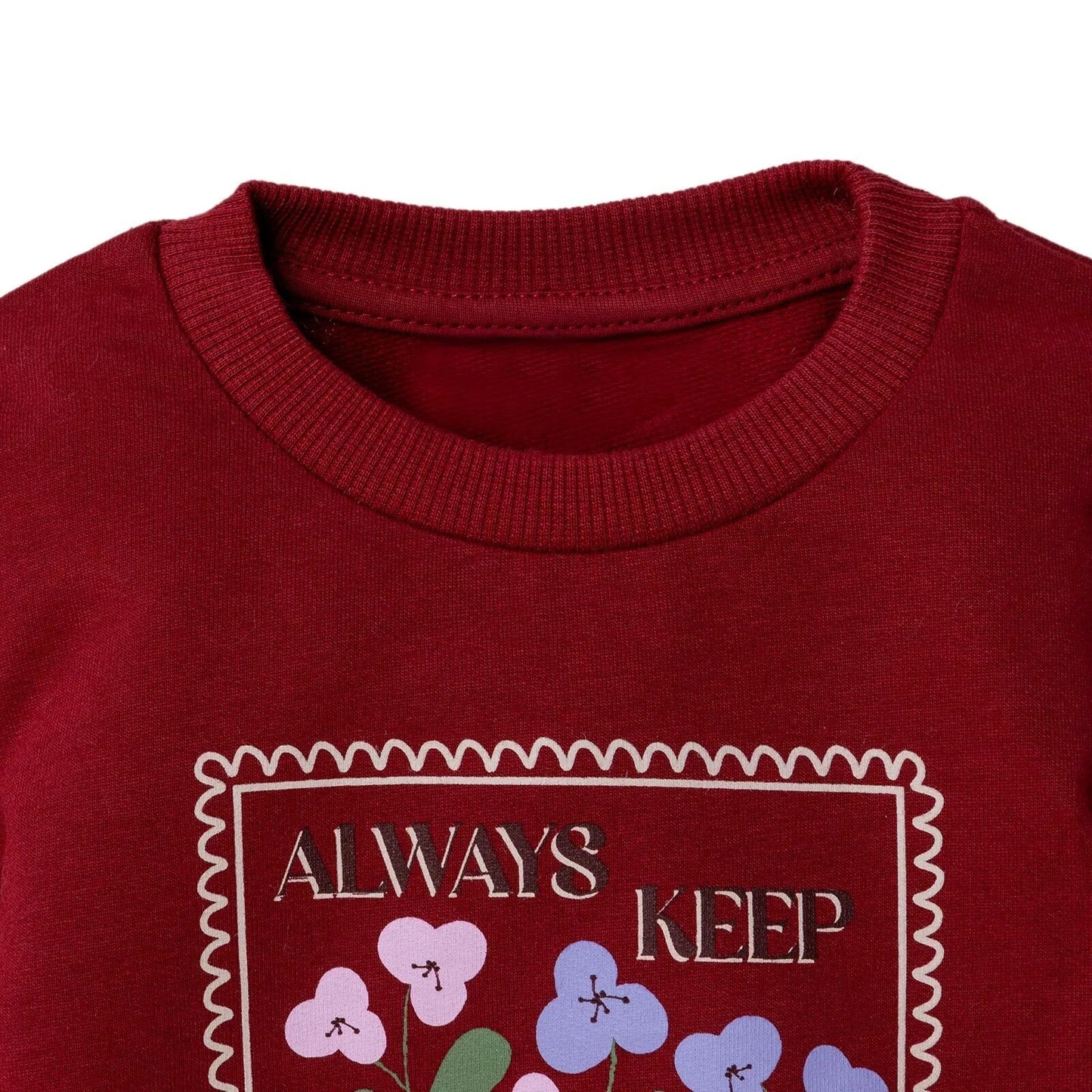 HelloBaby Sweatshirt - Maroon