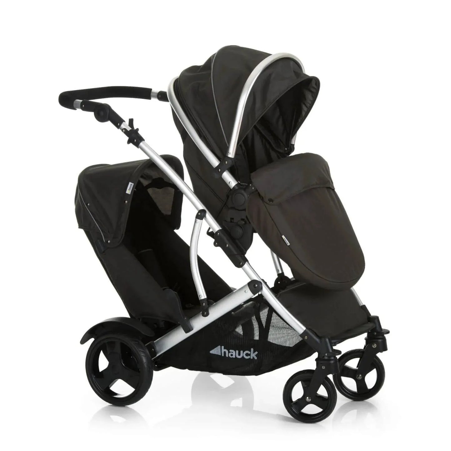 Hauck Duett 2 Tandem Pushchair - Black