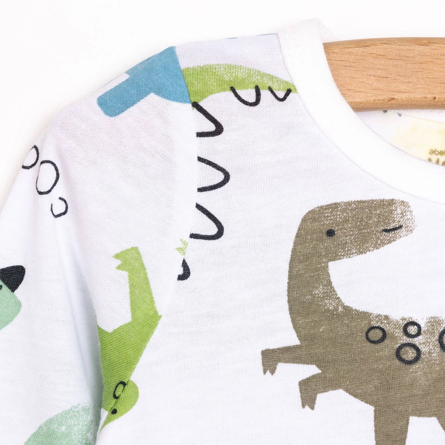 HelloBaby Baby Boy Long Sleeve Pyjamas Set - White