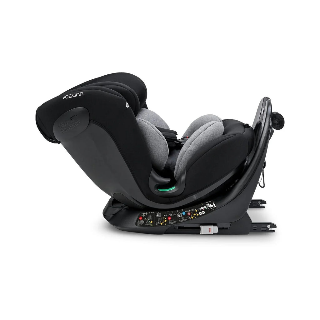 Osann Taos360 ECE R129/04 Car Seat - Black Grey
