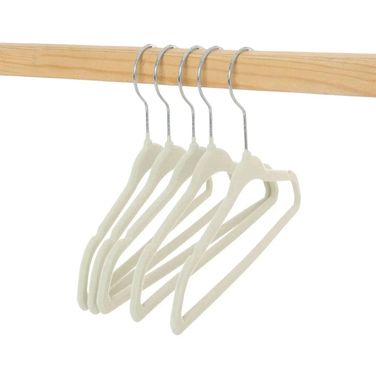 HelloBaby 5 Pack Velvet Baby Clothes Hangers - Sage Green